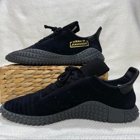 Adidas Mens Original Kamanda "Triple Black" BD7903 - Picture 2 of 8